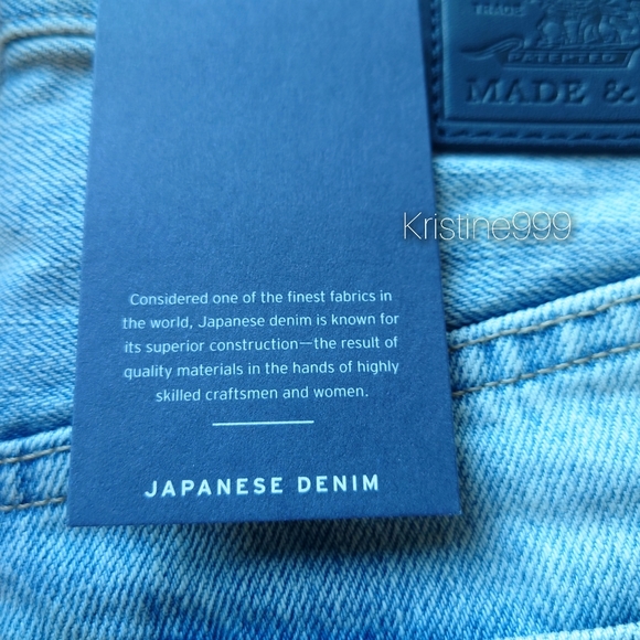 Levi's® Made & Crafted Japanese Denim Barrel Wide Leg Jeans in Full Moon NWT - Picture 5 of 6